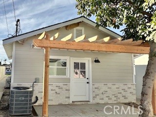 Front door & porch