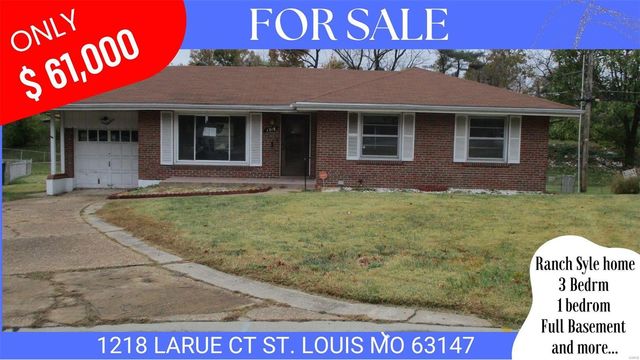 $61,000 | 1218 Larue Court | Bellefontaine