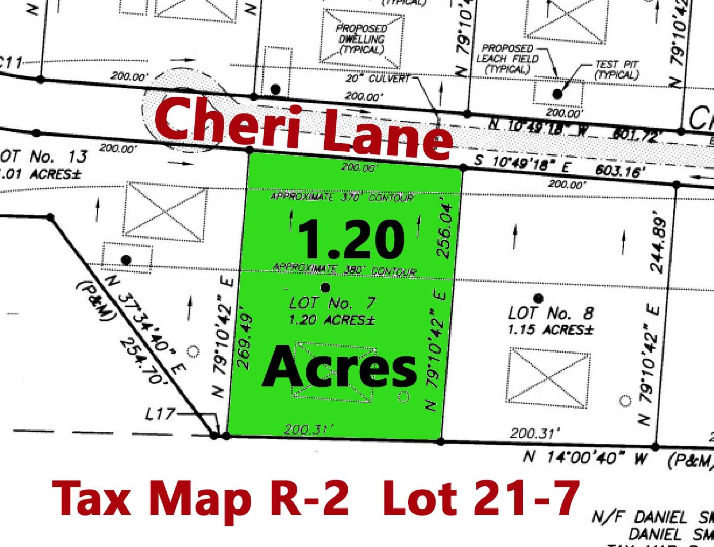 Survey of Dear Meadows Subdivision 9cr (