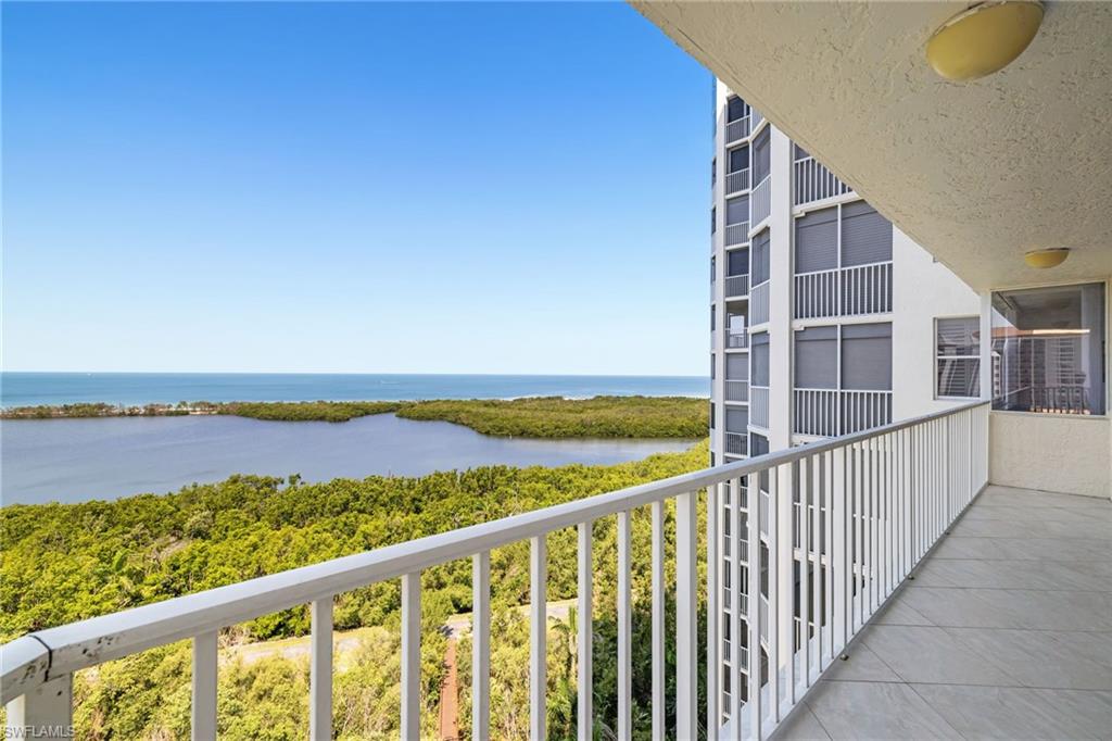 a view of balcony with outdoor space