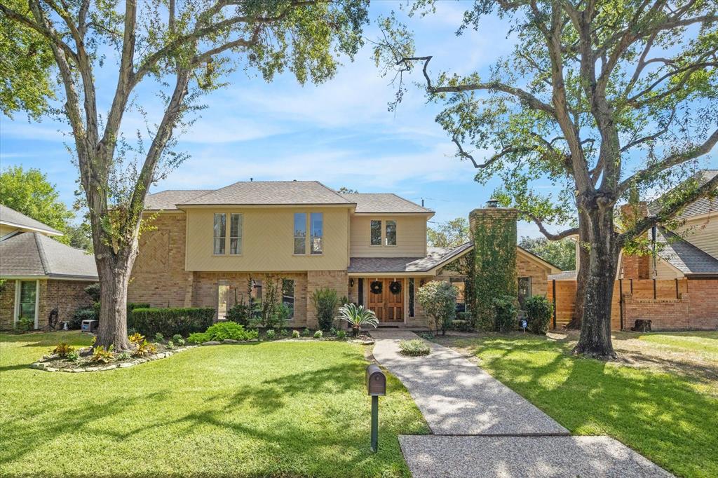 Welcome home to this beautifully designed two-story residence nestled under the shade of mature oak trees in a quiet, family-friendly neighborhood of Katy, TX. This home boasts curb appeal with its manicured lawn, charming stone façade, and large windows that flood the interior with natural light. The inviting front entry leads to a spacious and welcoming interior, making it the perfect place to create lasting memories.