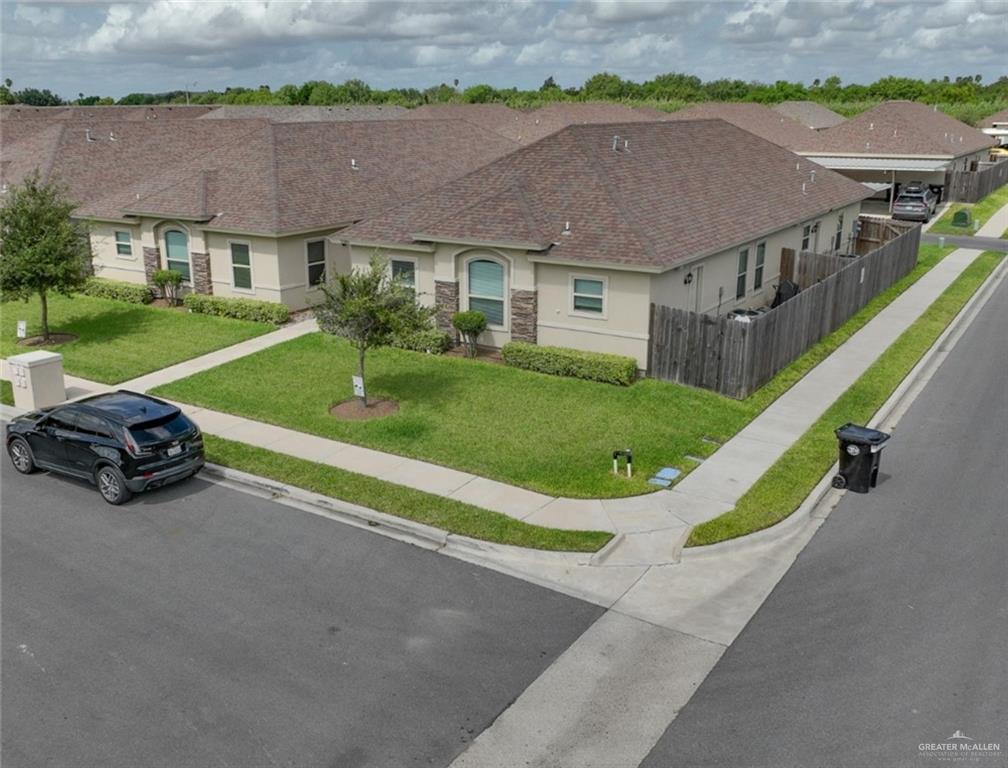 front view of house with a yard