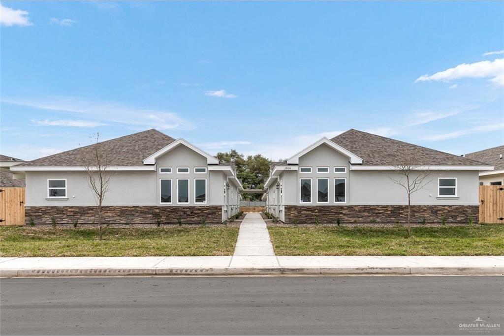 front view of house with a yard