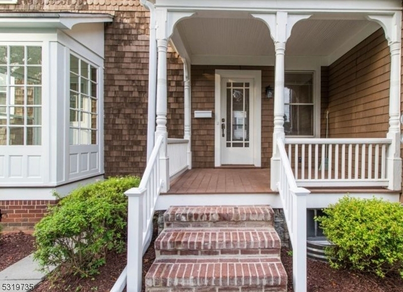 a view of front door of house