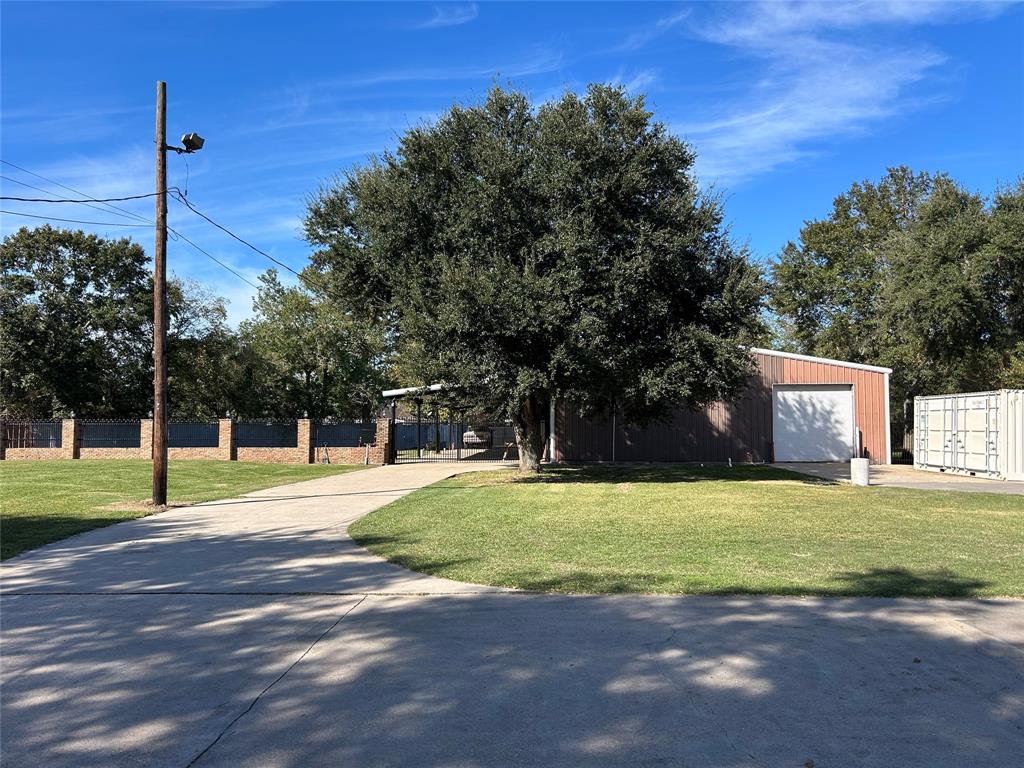 a view of a basketball court