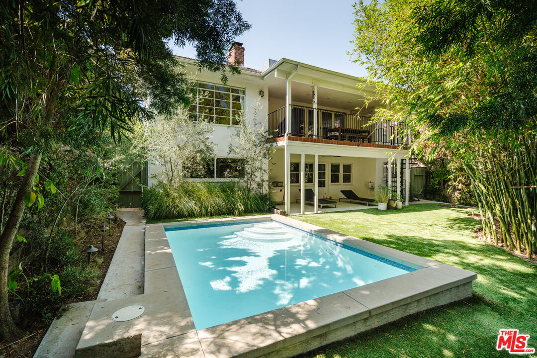 a view of a house with pool