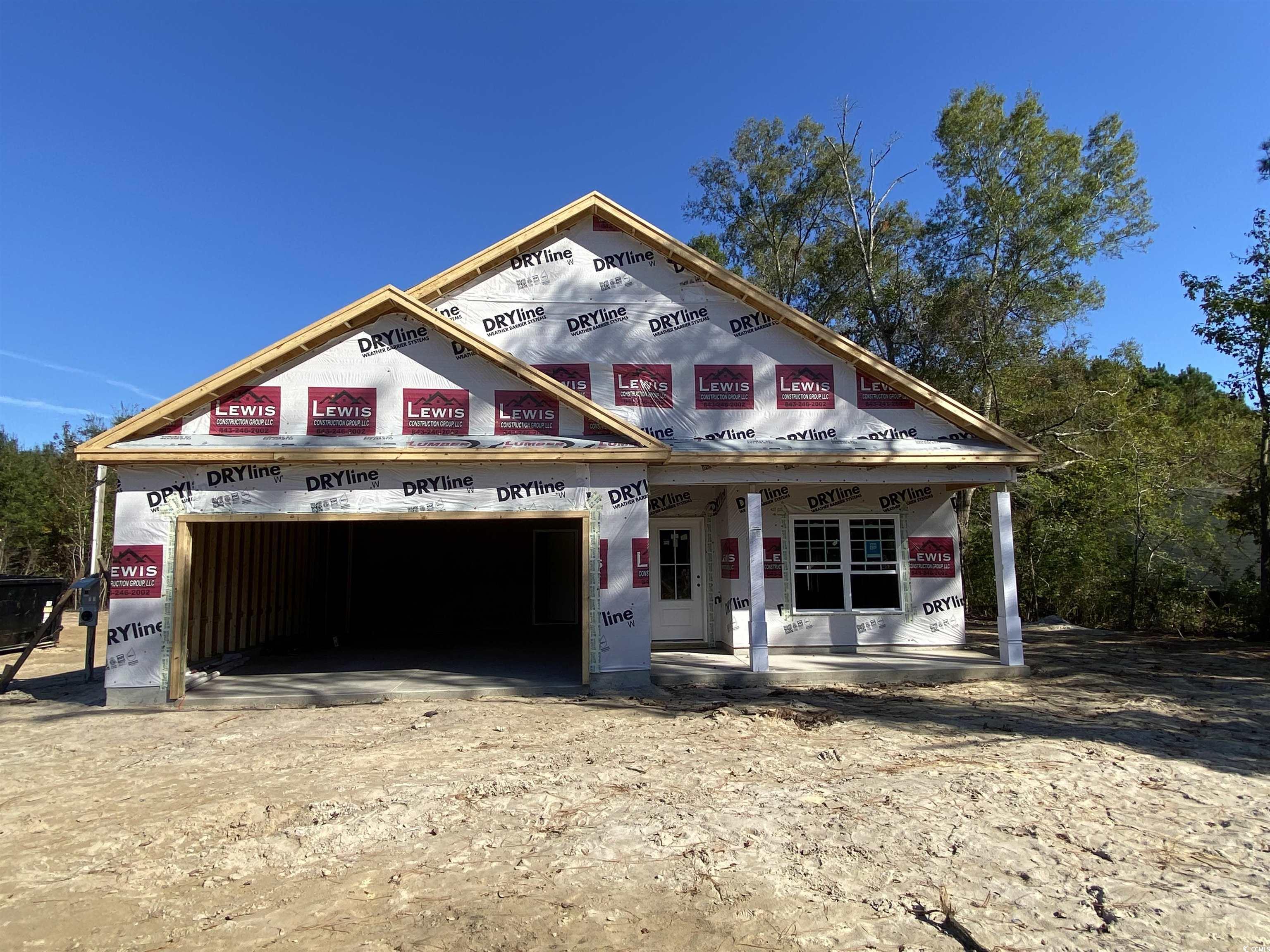 View of property under construction