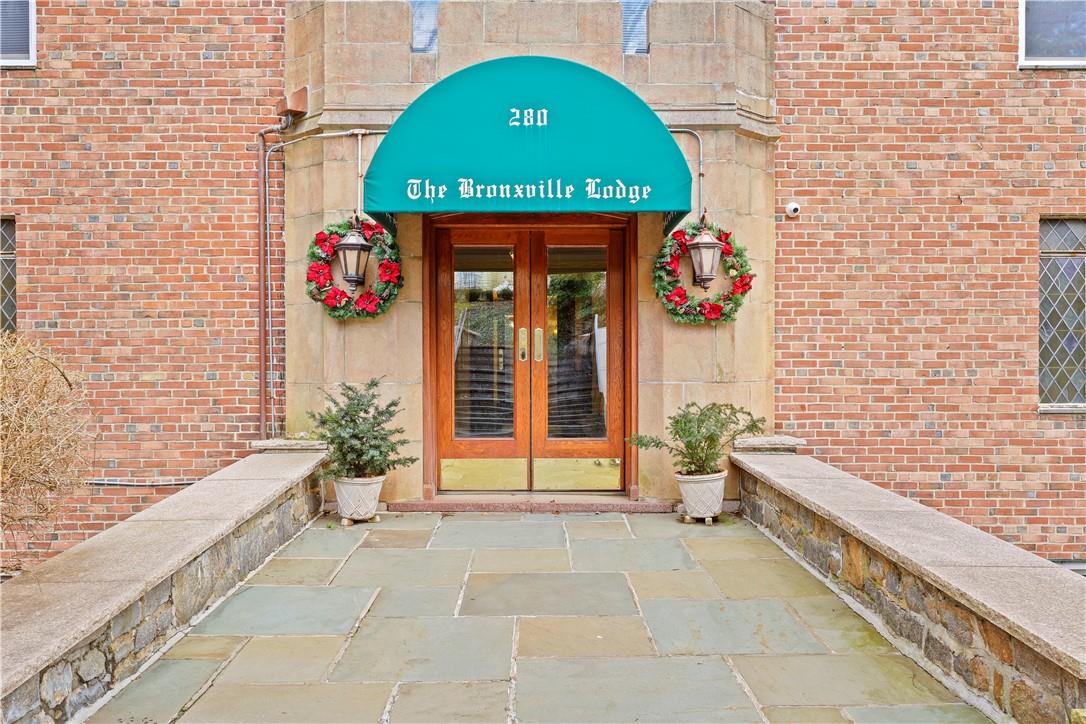 a front view of a house with entryway