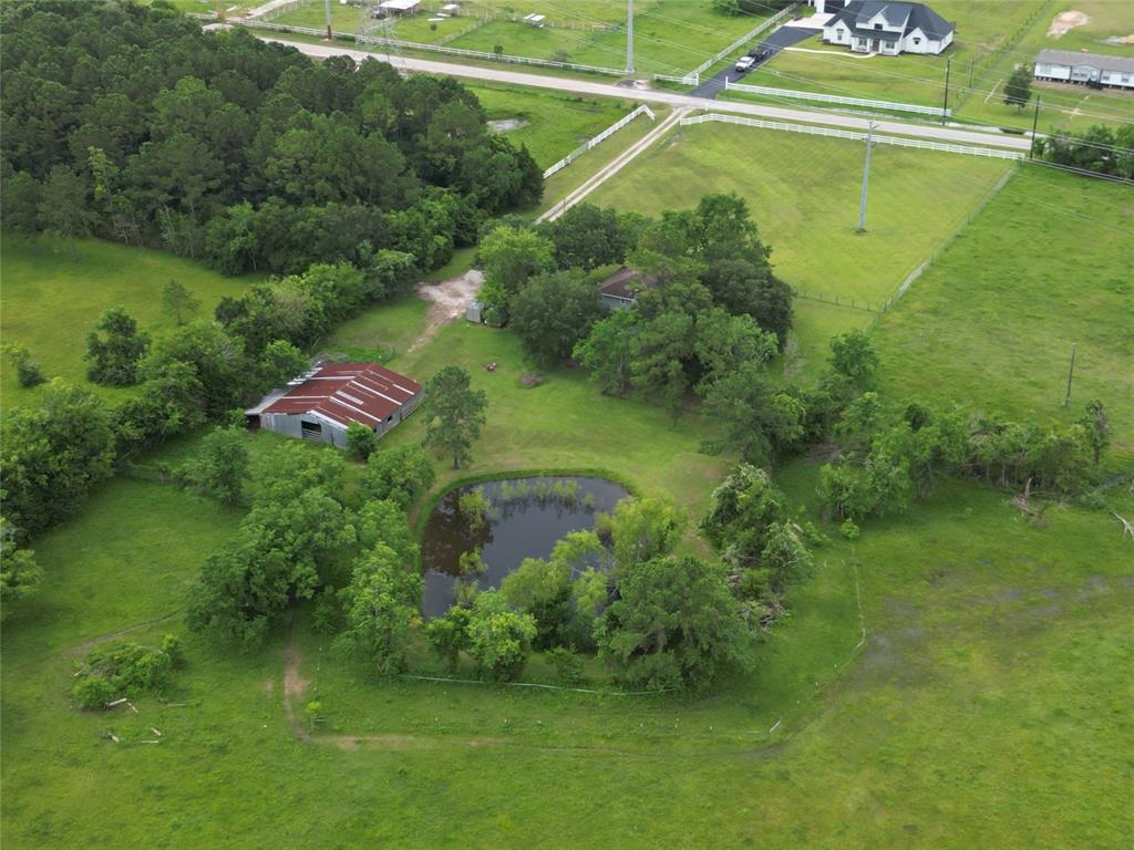 a view of a water pond