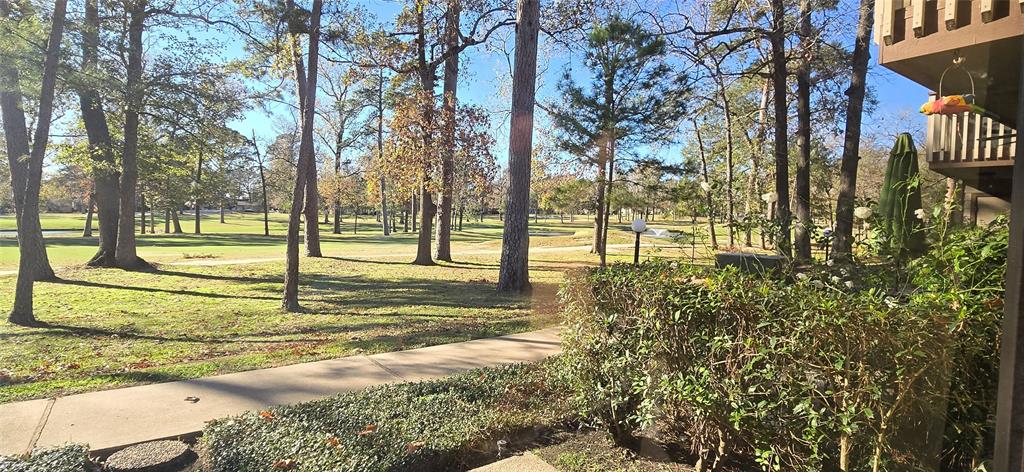 Great view of the fountain from your patio