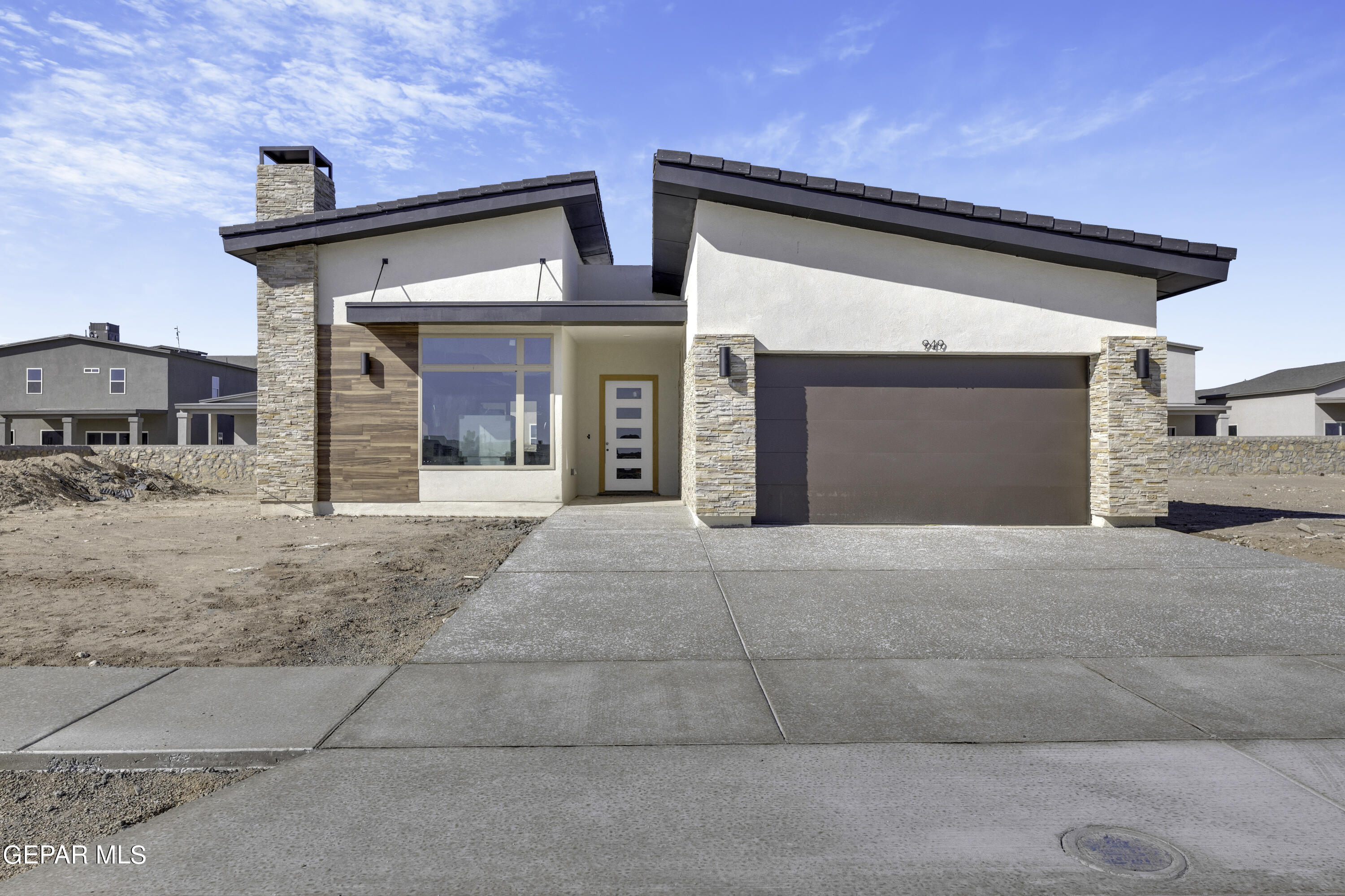 front view of a house