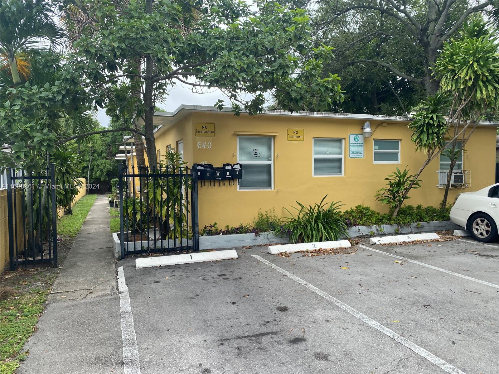 a view of a house with a patio