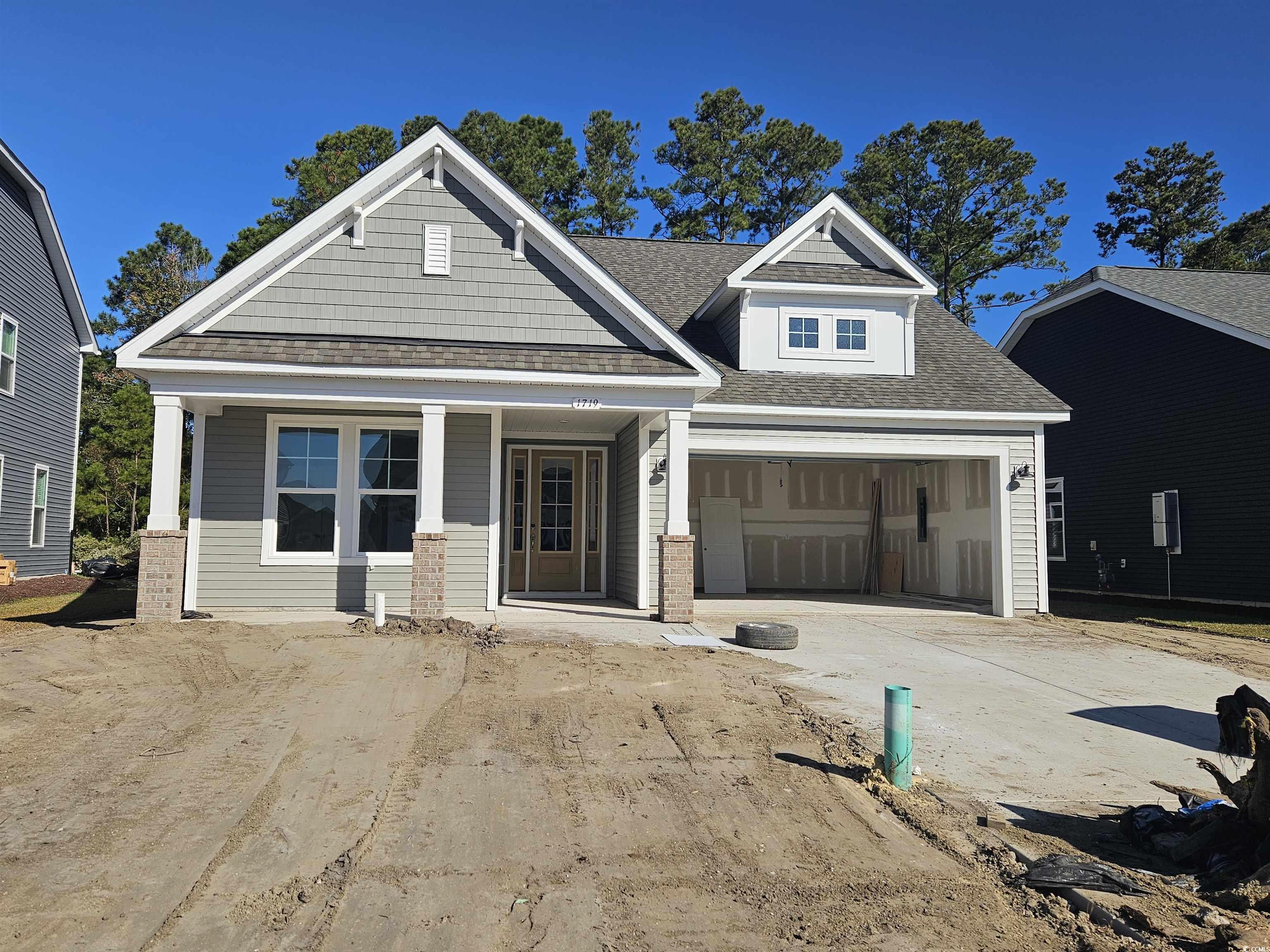 Craftsman-style home with a porch