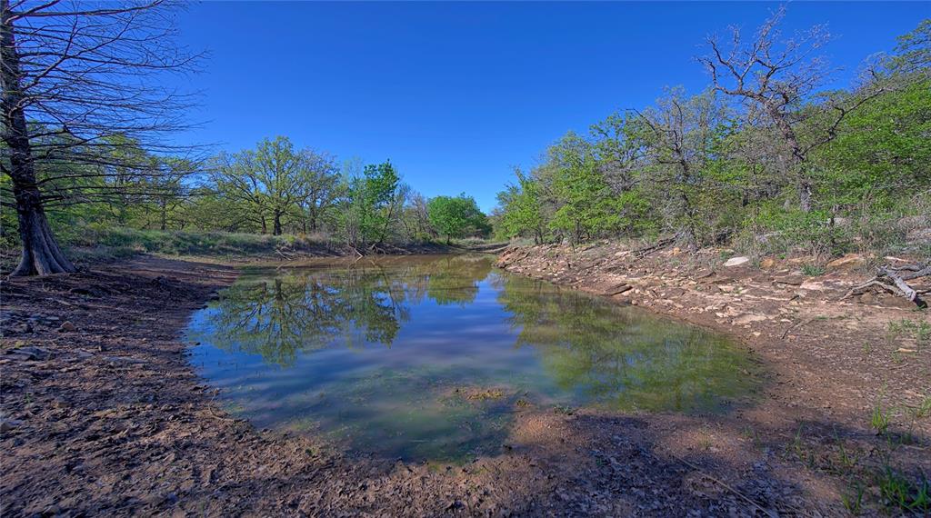 a view of a water pond with outdoor space