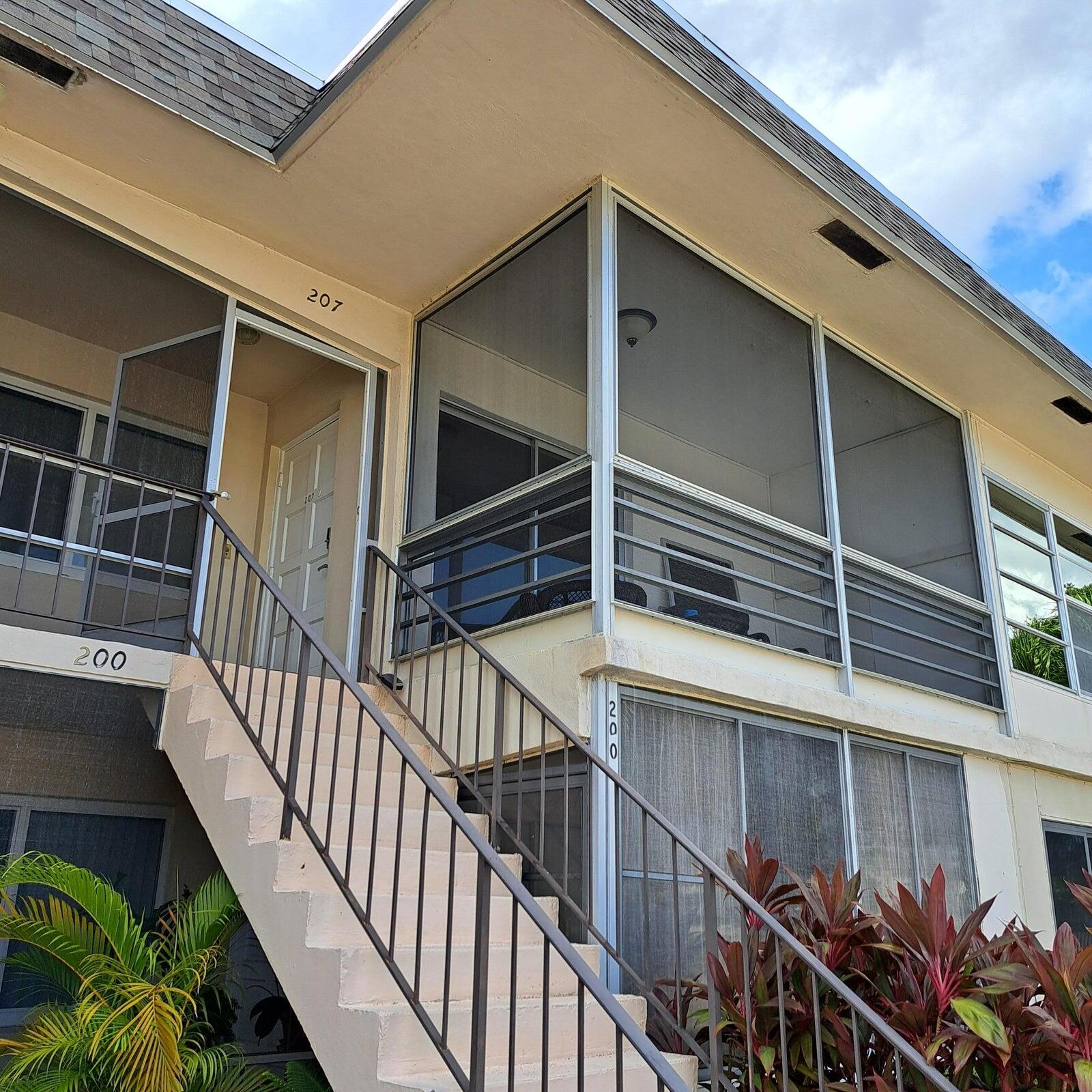 a view of balcony