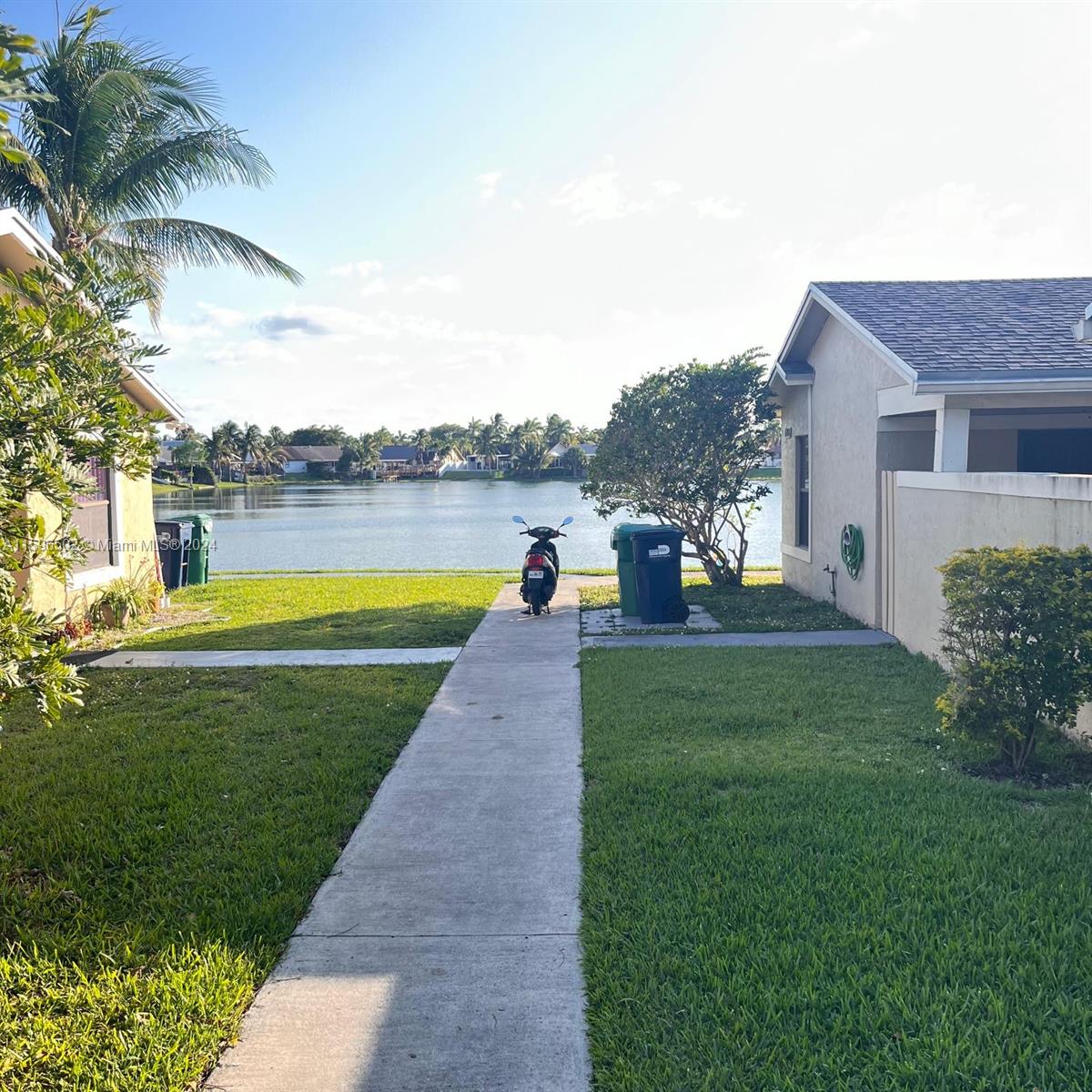 a view of a house with a swimming pool