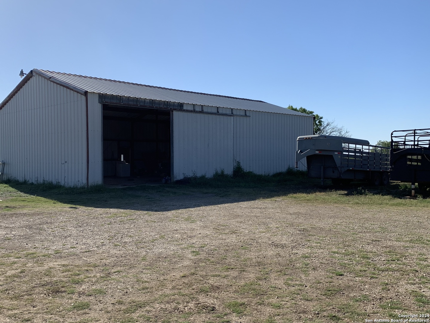 a view of a car garage