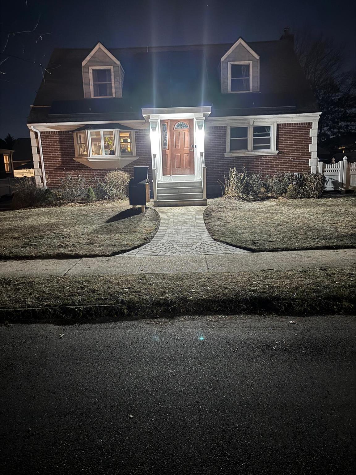 View of new england style home