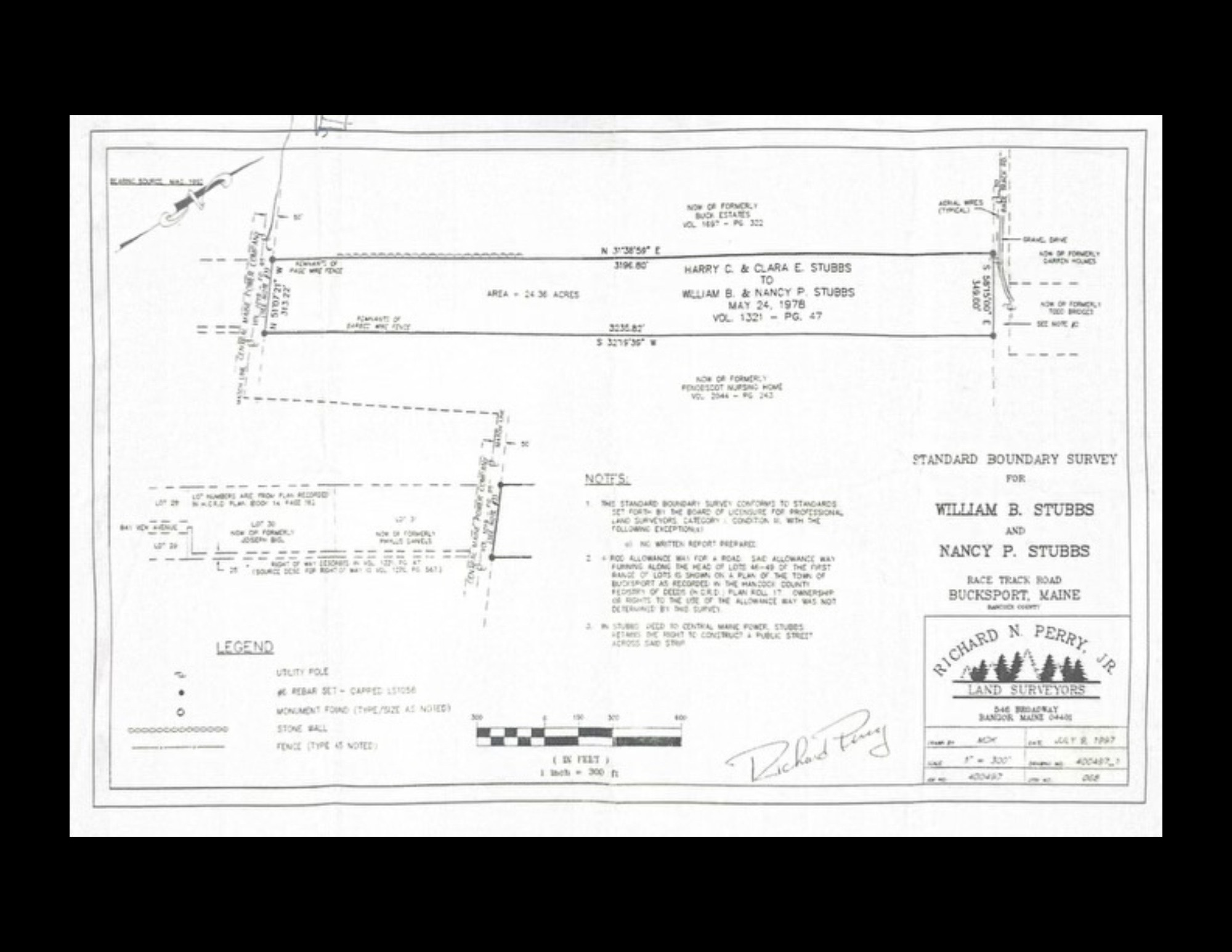 Donovan Land Listing - Survey Photo