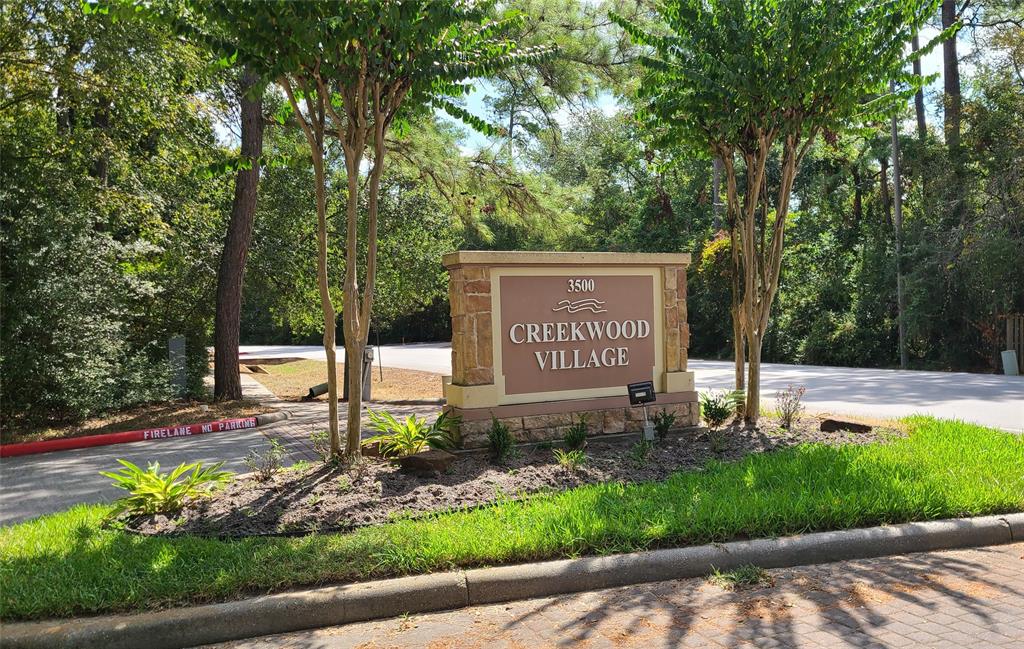 Welcome Home to Creekwood Village Condos in Panther Creek. The Woodlands.