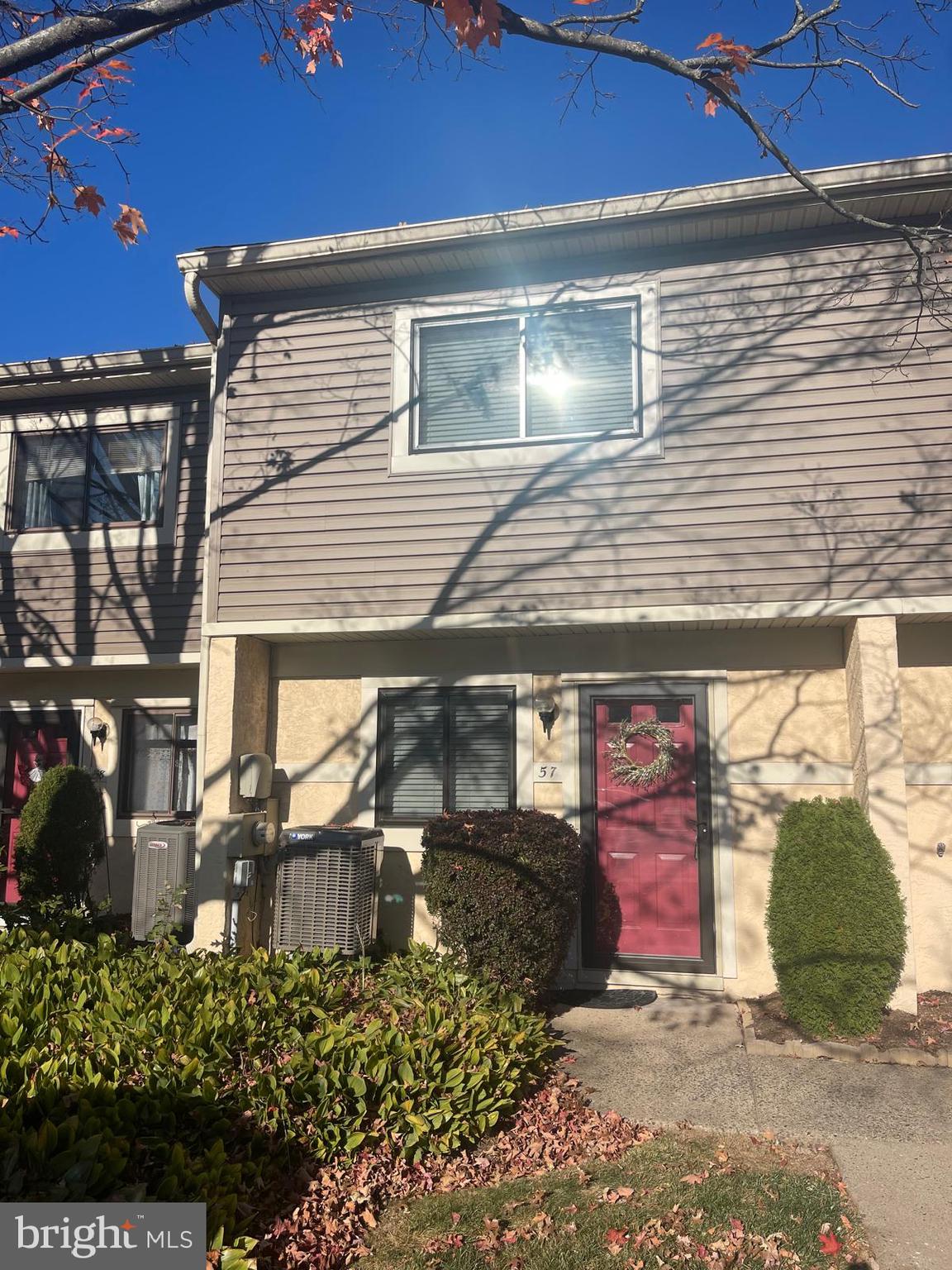 a view of a house with a garage