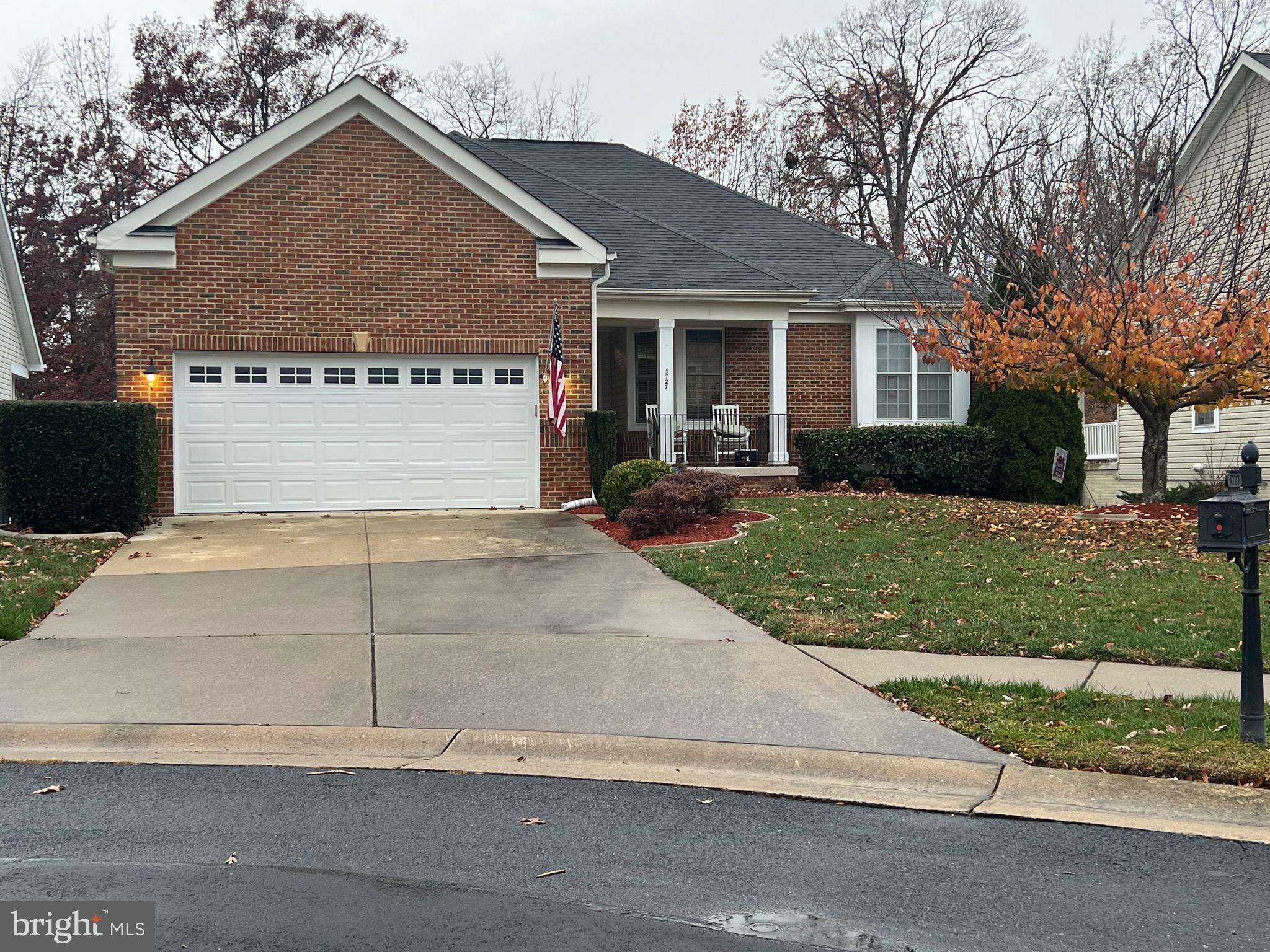 front view of house with a yard