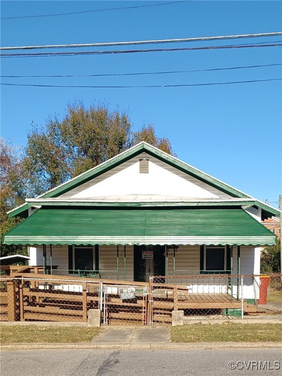 View of front of house