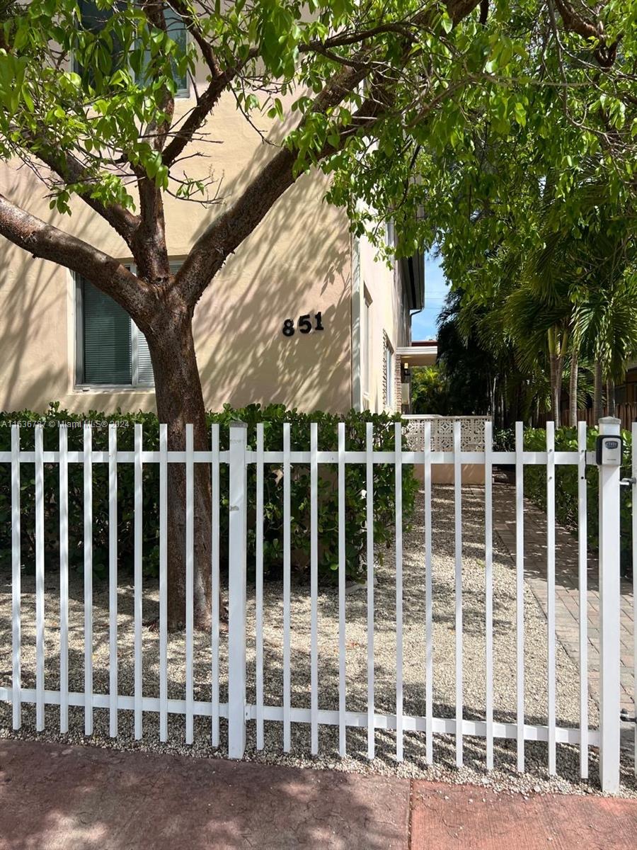 a view of front door