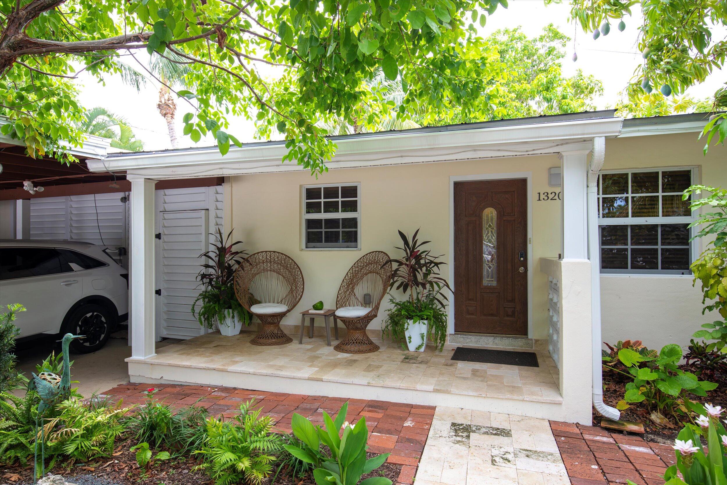 a view of a house with patio