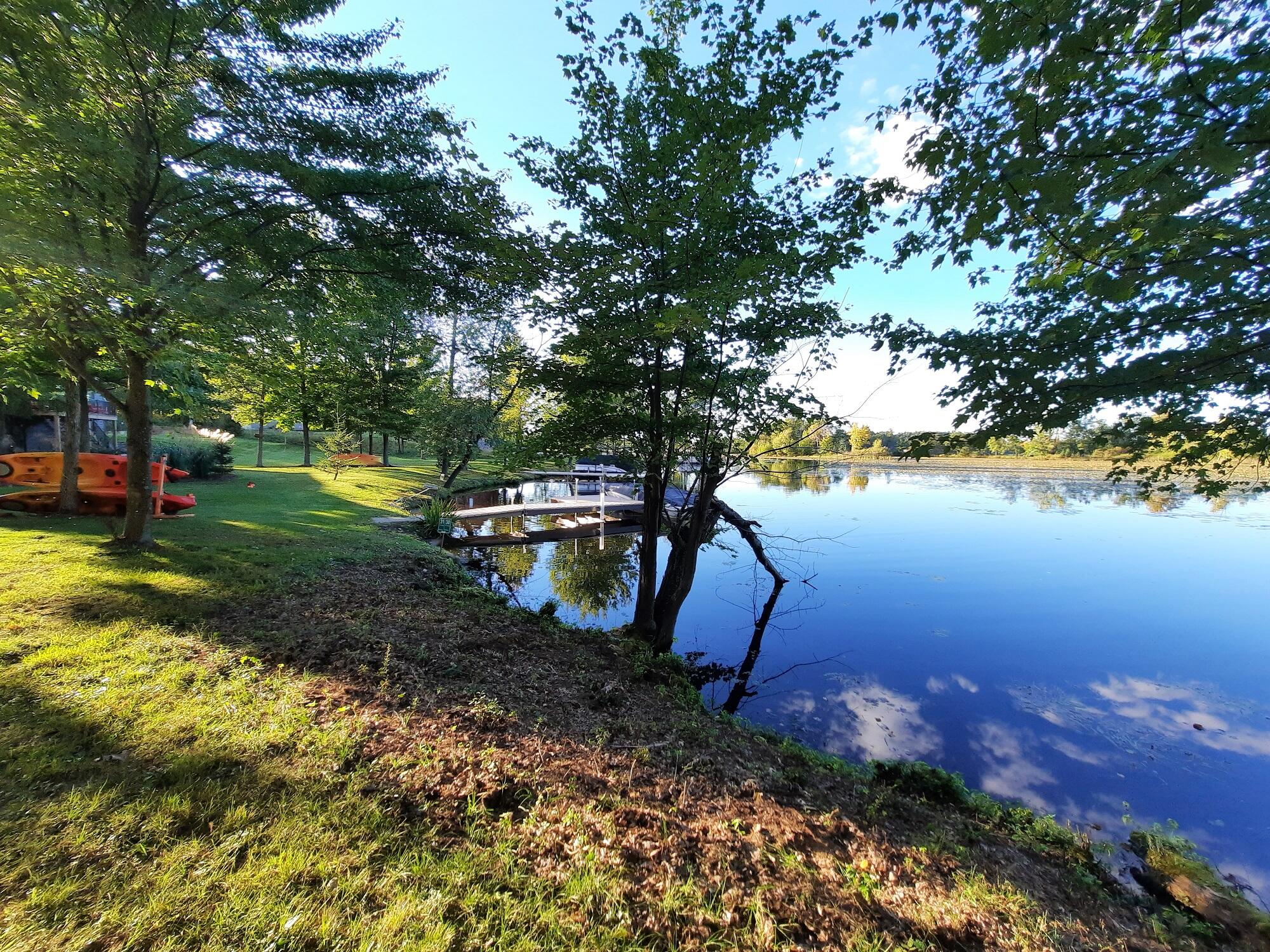 West view towards channel