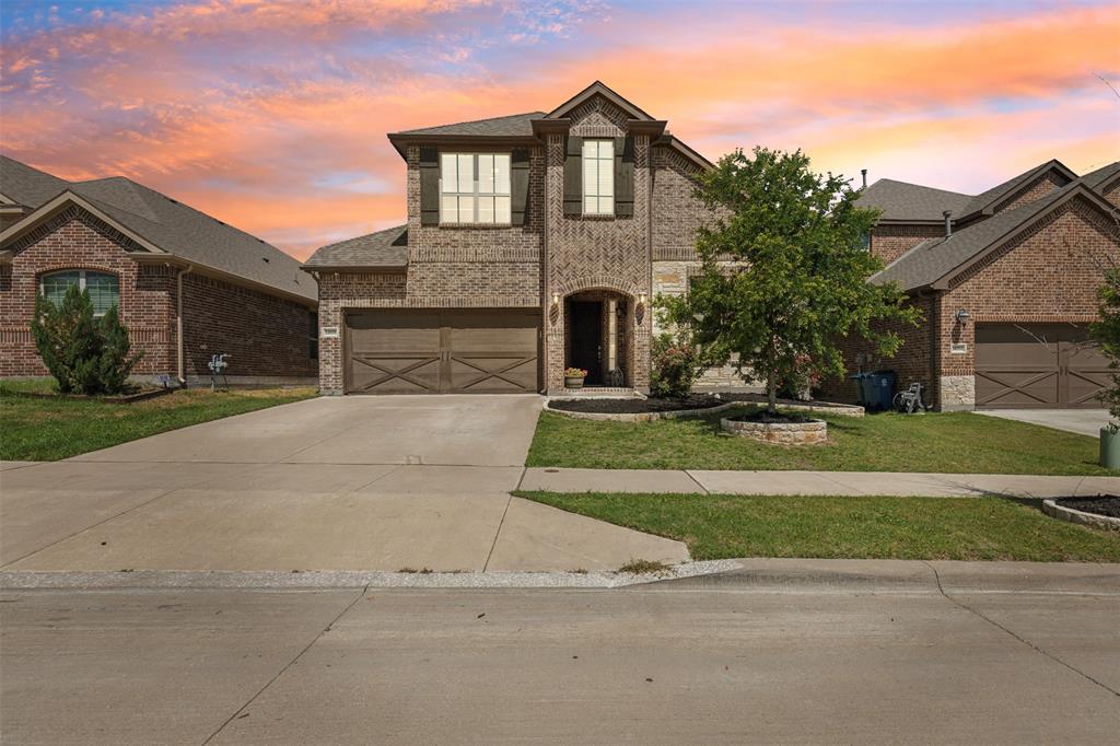 front view of house with a yard