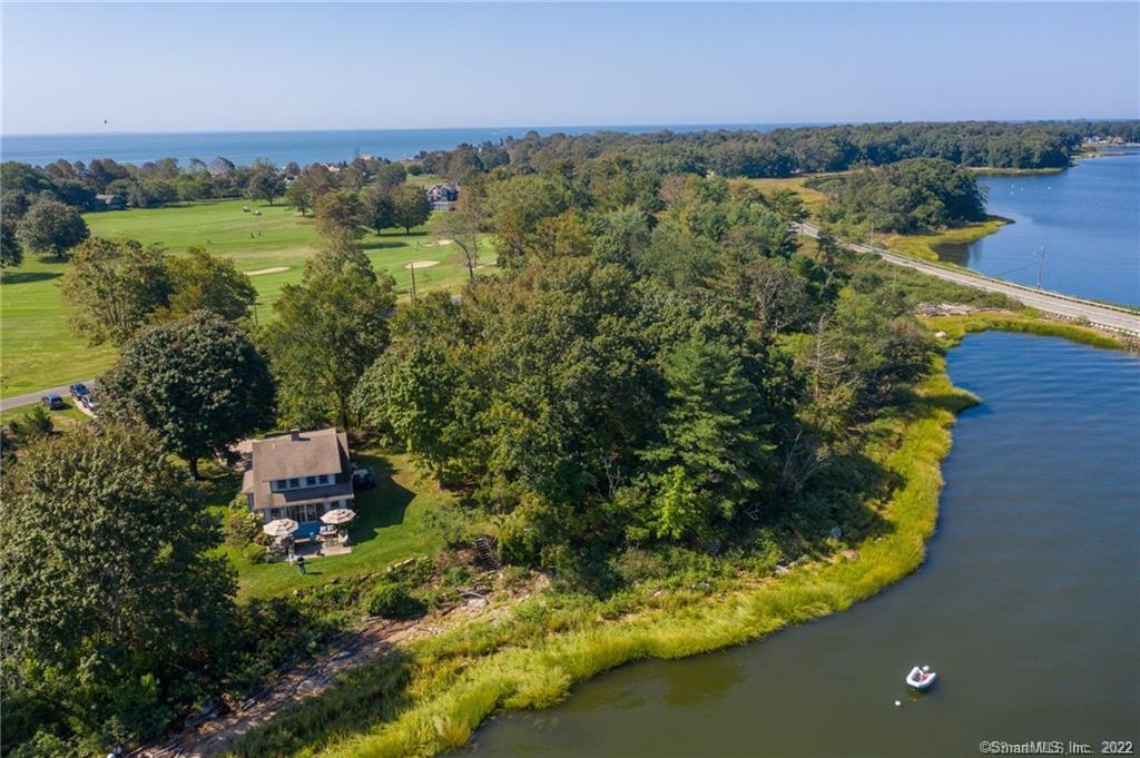 Welcome to 8 Nibang Ave, Borough of Fenwick, Old Saybrook, CT; privately sited waterfront on South Cove