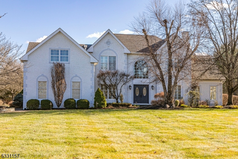 a front view of house with yard