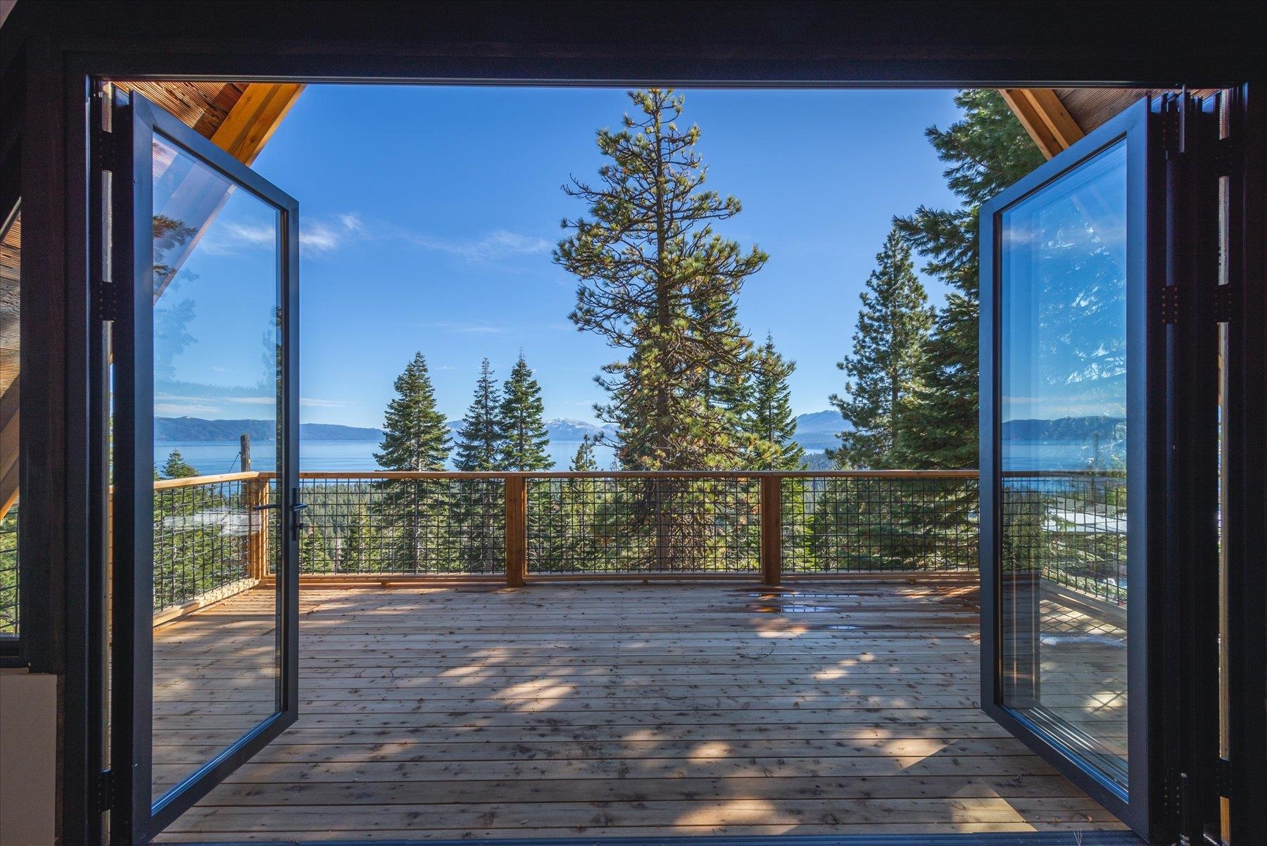 a view of outdoor space and deck