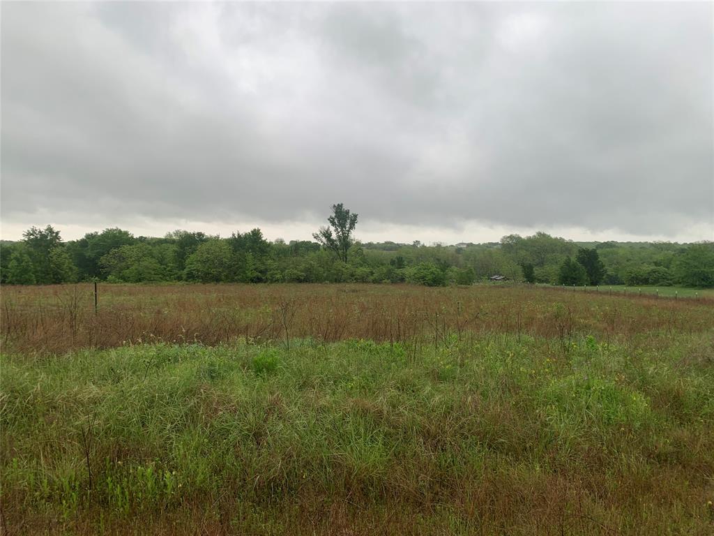 a view of a lake and green valley