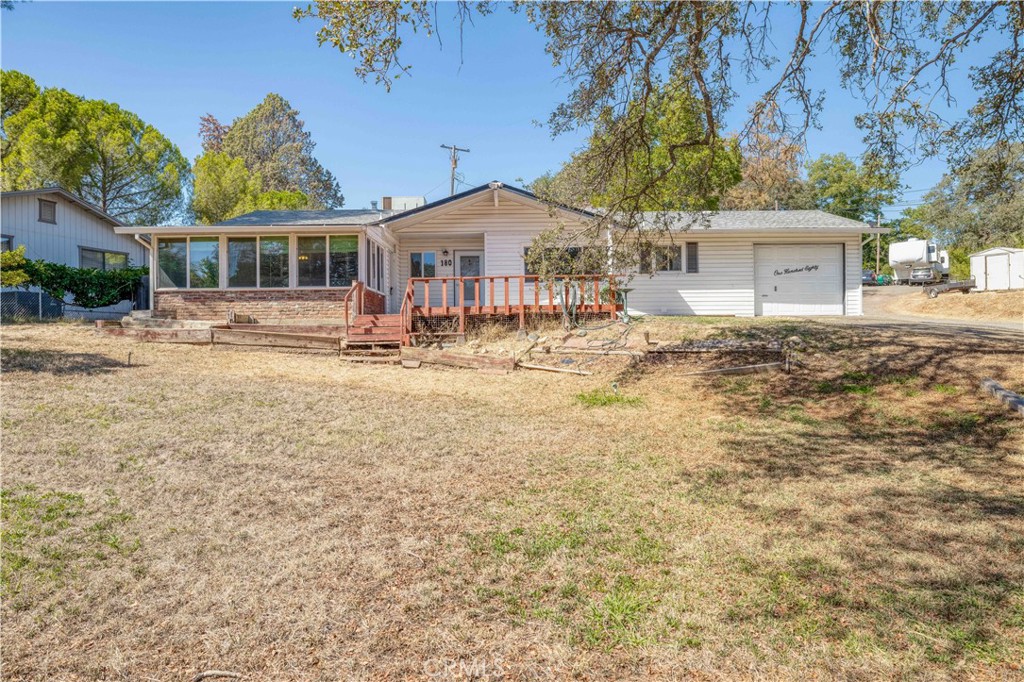 front view of house with a yard