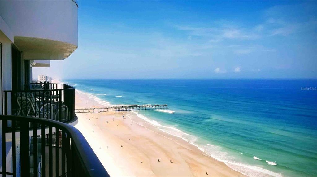 a view of beach and ocean view