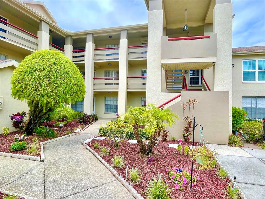 a front view of a multi story residential apartment building