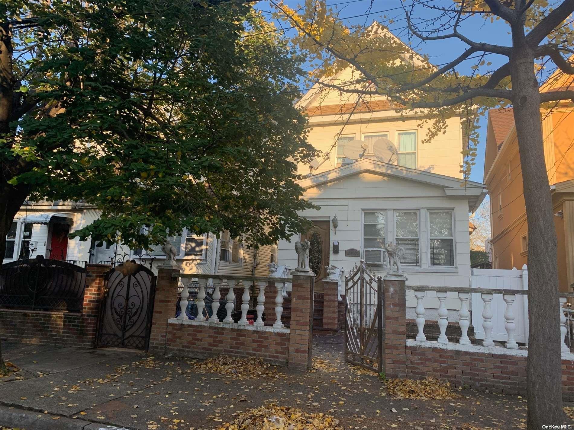 a view of a house with a porch