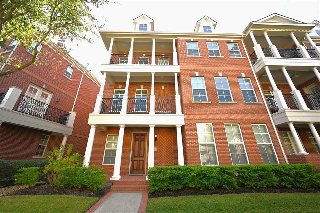 a front view of a multi story residential apartment building