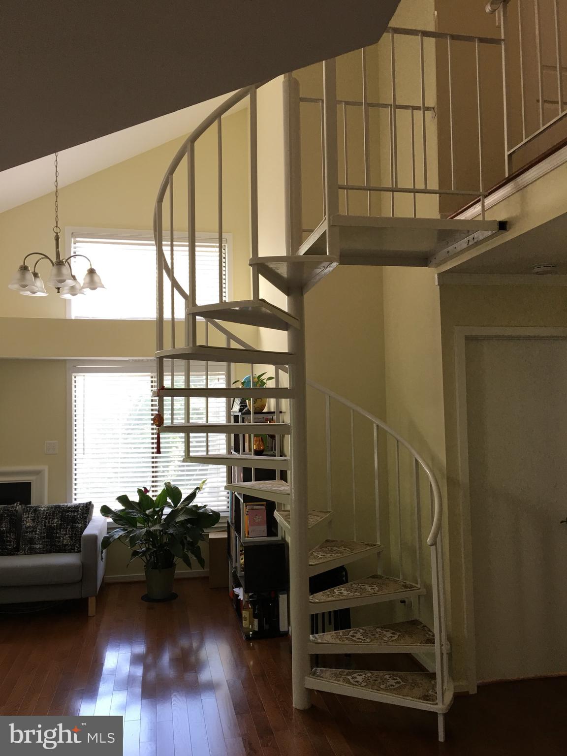 Spacious room with loft