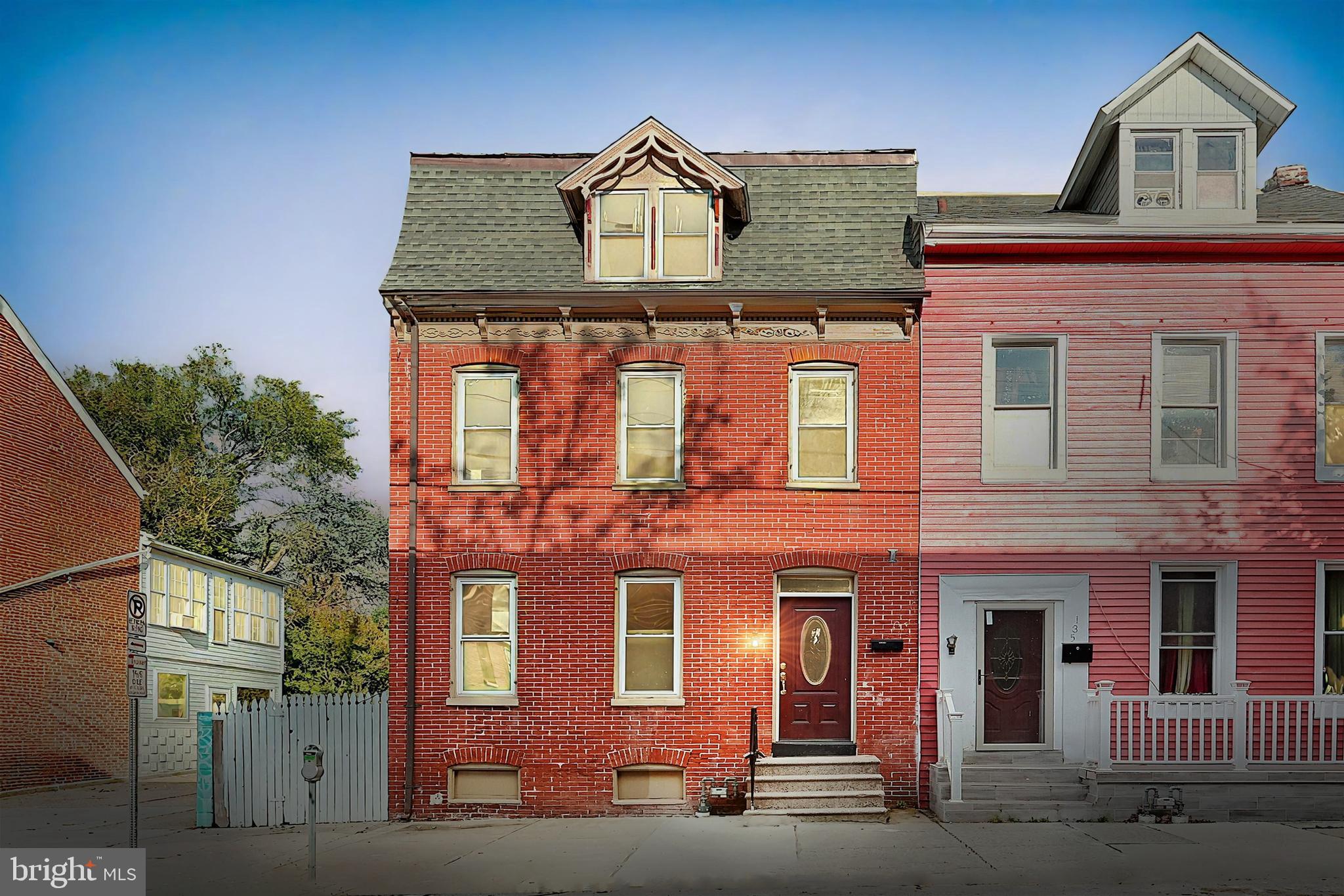 front view of a house