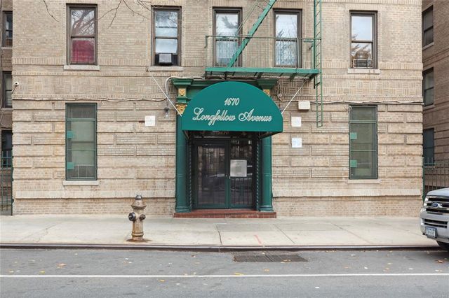 $1,850 | 1670 Longfellow Avenue, Unit 4E | Crotona Park East