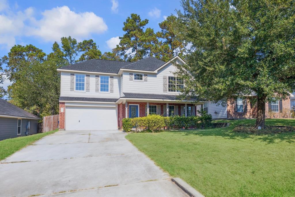 front view of house with a yard