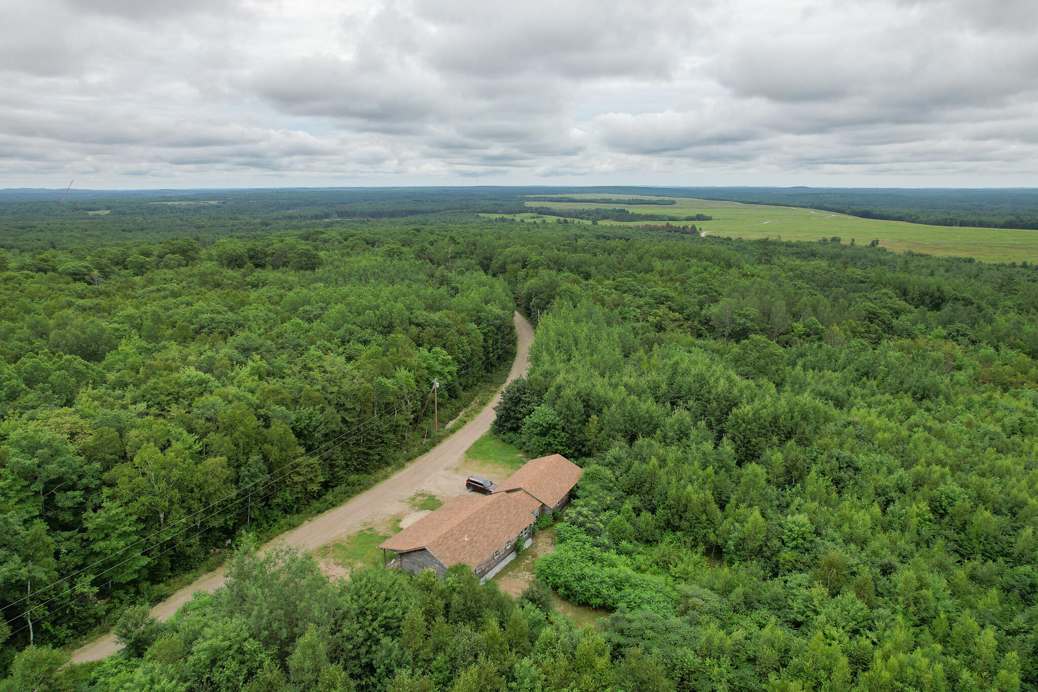 Aerial view back left