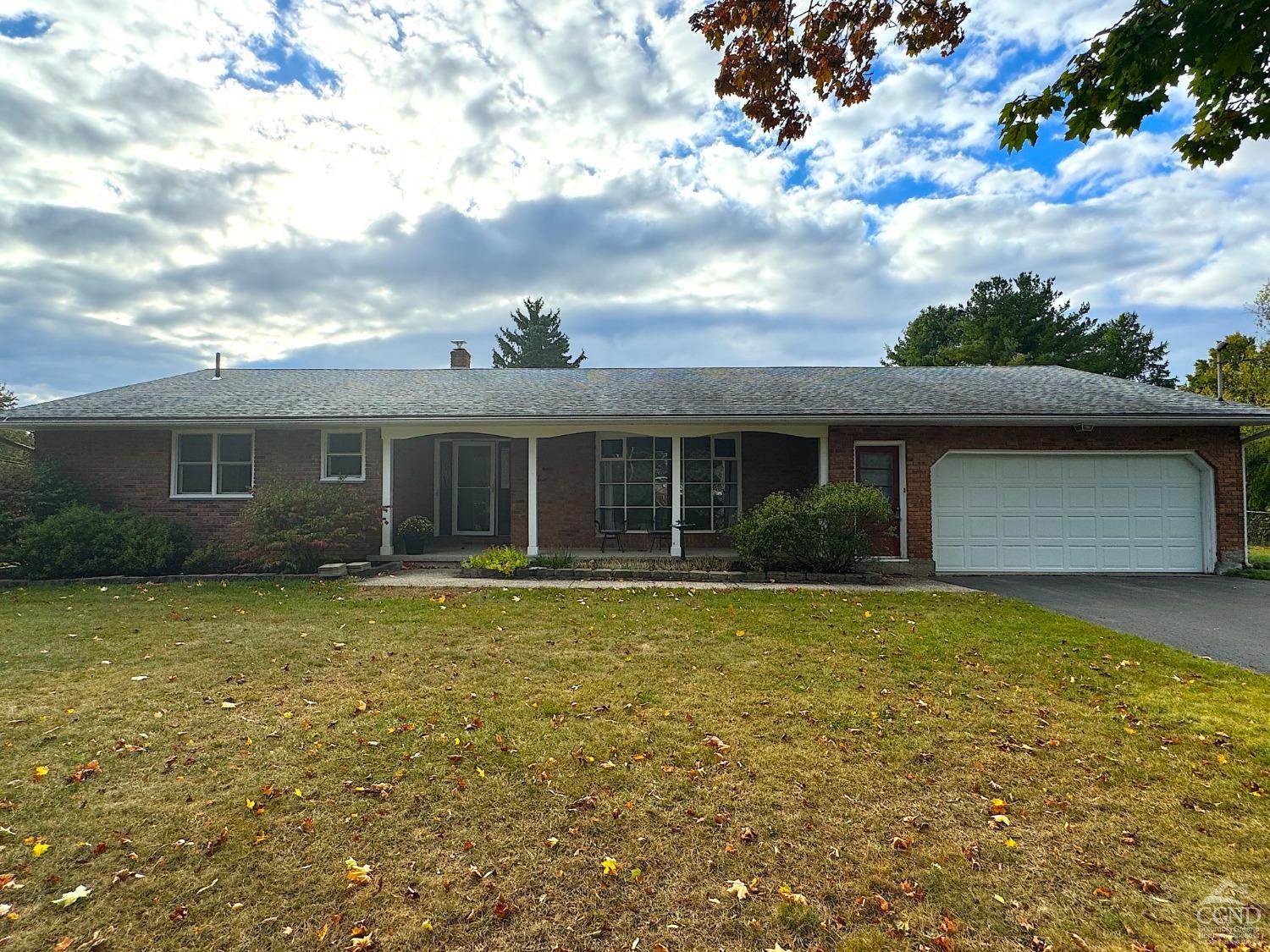 front view of house with a yard