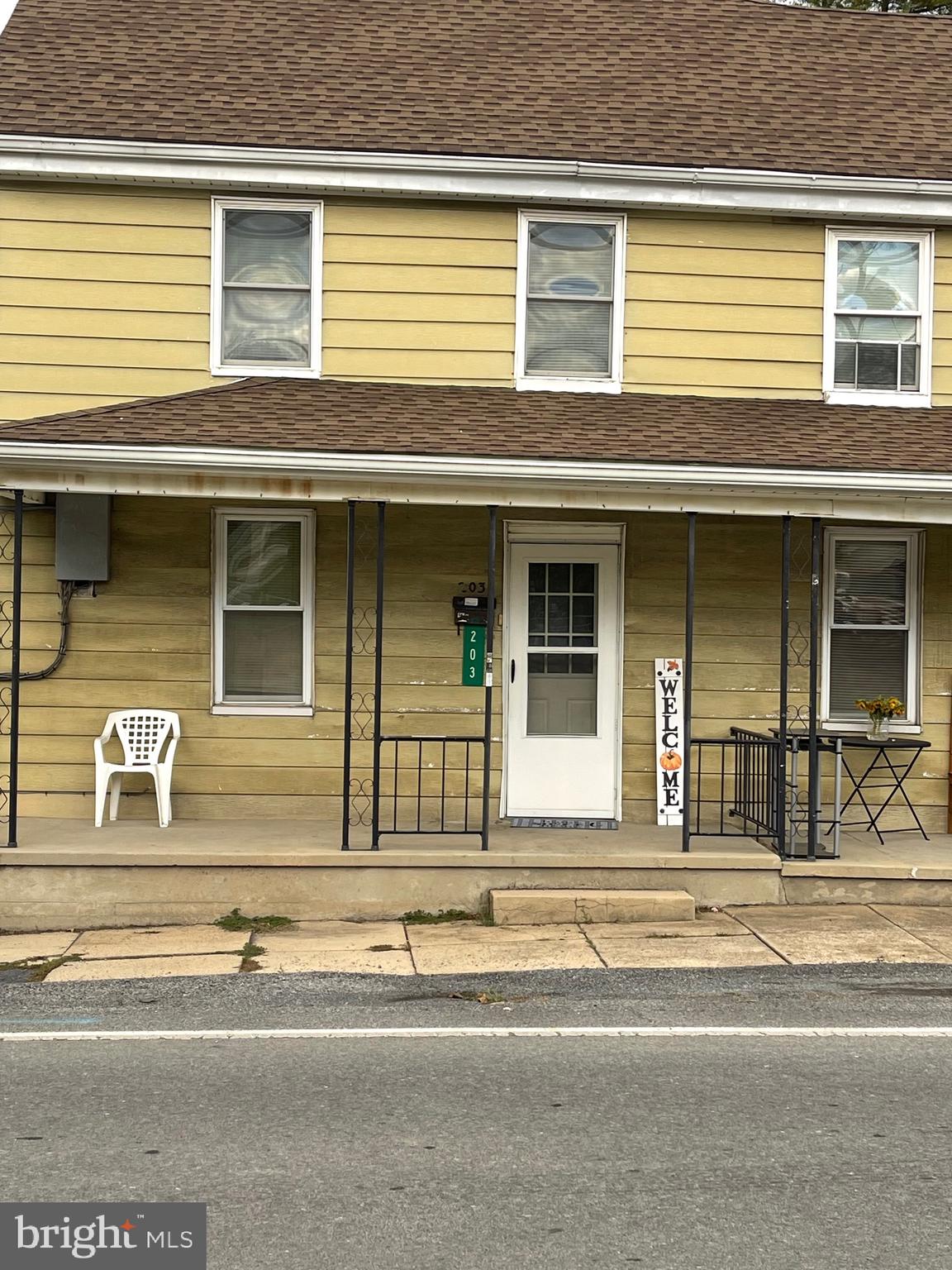 front view of a house