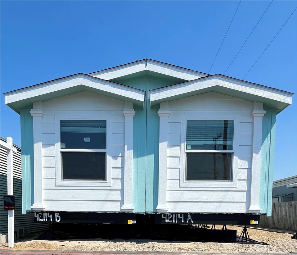 a view of front a house