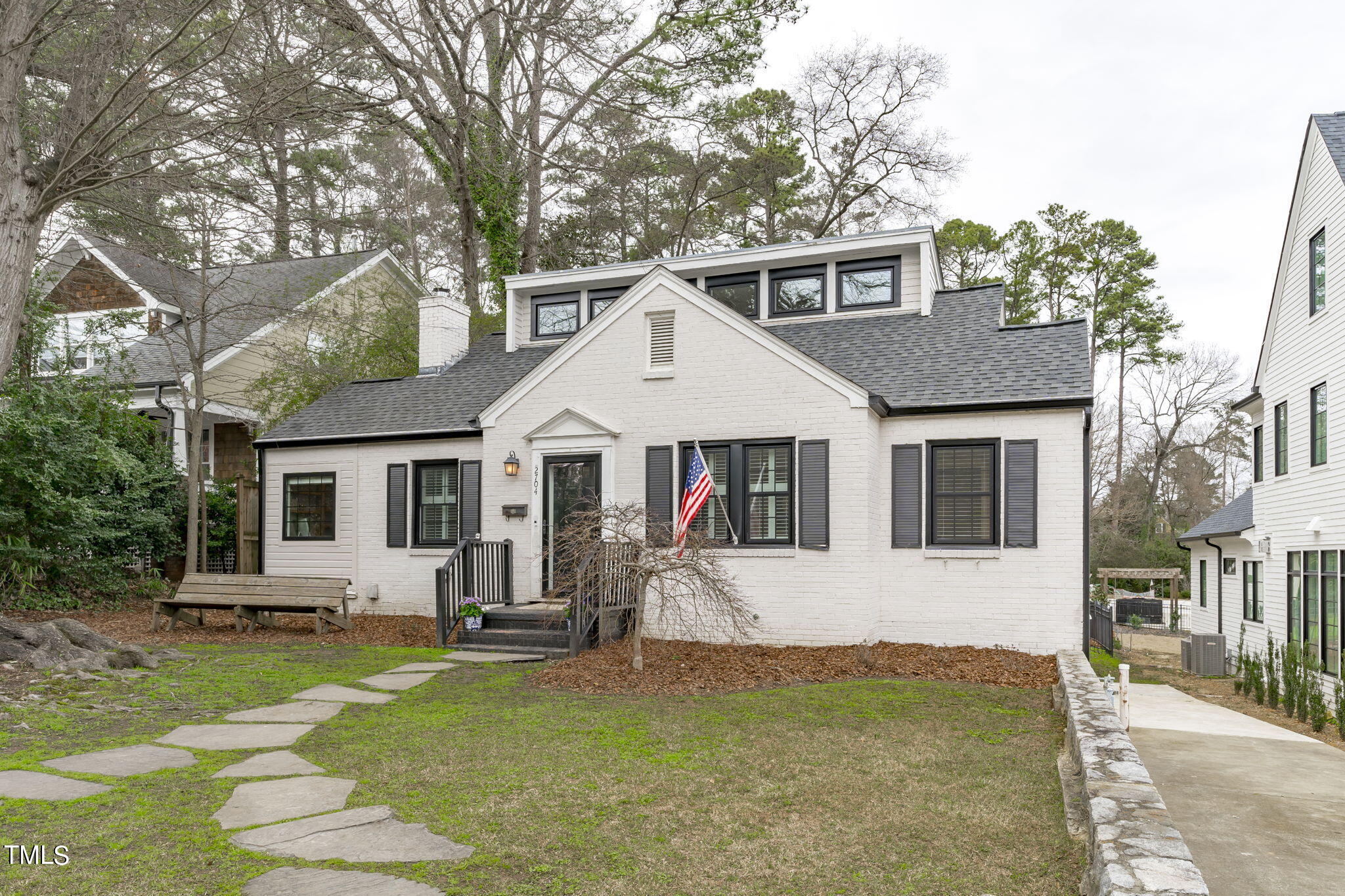 a front view of house with yard