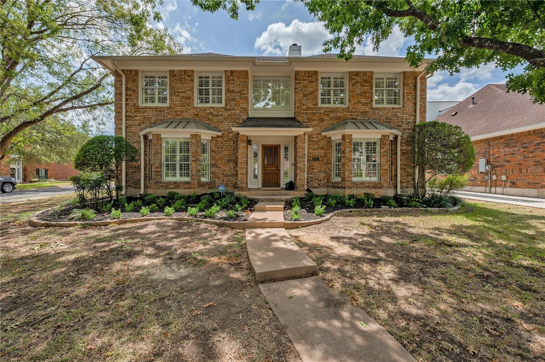 front view of a house